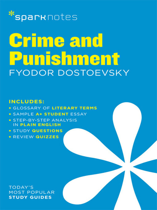 Title details for Crime and Punishment SparkNotes Literature Guide by SparkNotes - Available